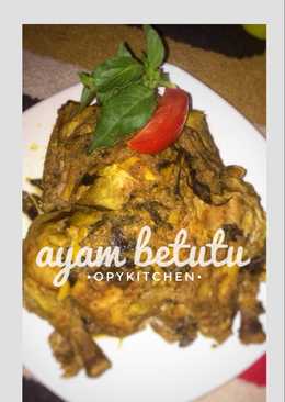 Ayam betutu khas Bali (presto)