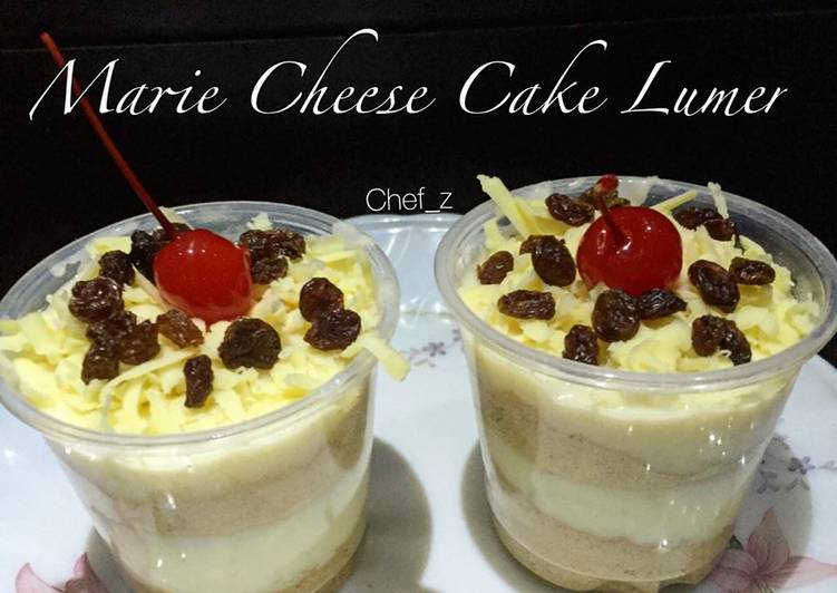 gambar untuk resep Marie Cheese Cake Lumer