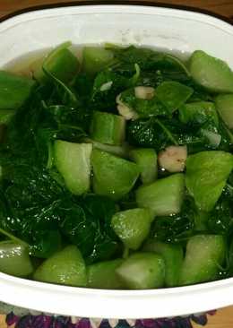 Sayur Bening Bayam Waluh