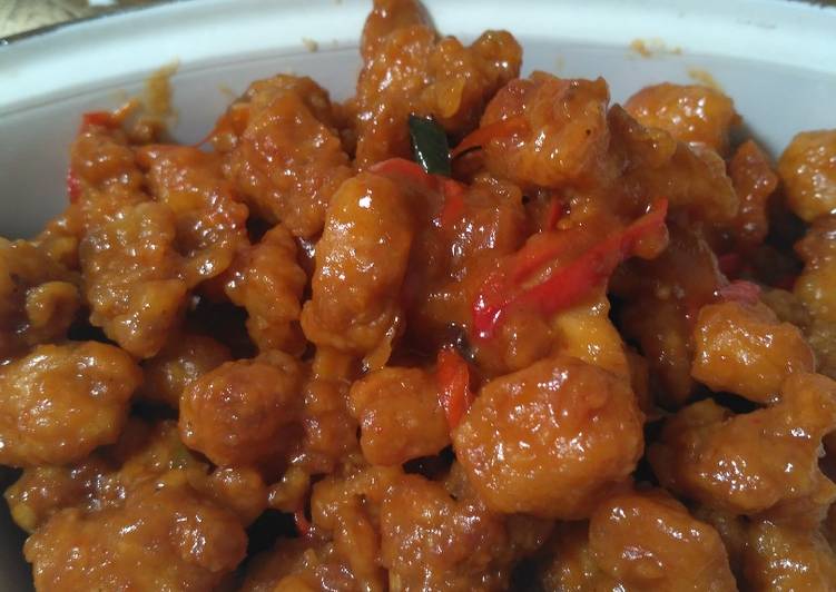 Resep Ayam crispy saus tiram - Lea Aprilia