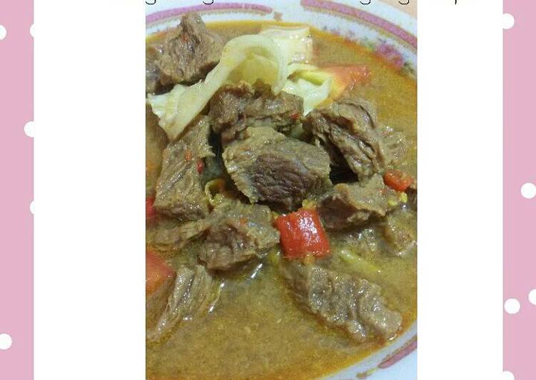 gambar untuk resep makanan Tongseng mercon daging sapi