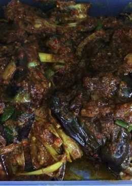 Ikan bawal bumbu terasi tauco +terong