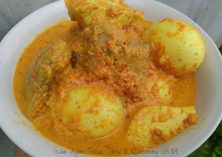  Resep  Masak Kari Ayam  Dan Tahu  Masak Memasak