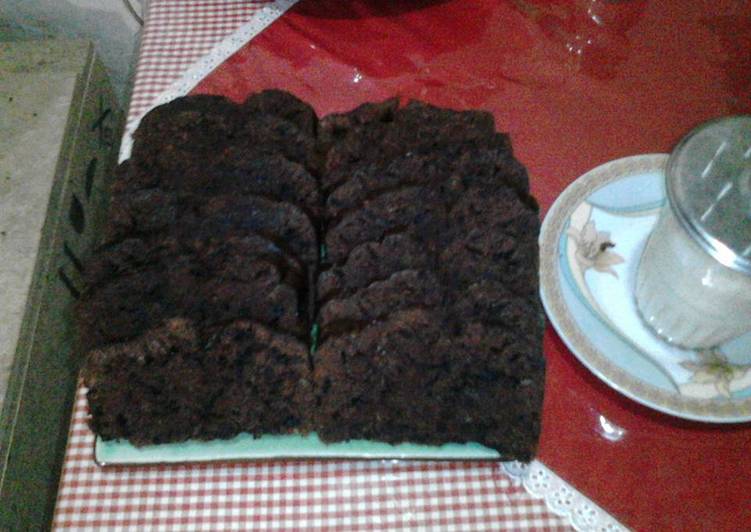 bahan dan cara membuat Brownies Kukus Eco (Hemat dan Mudah)