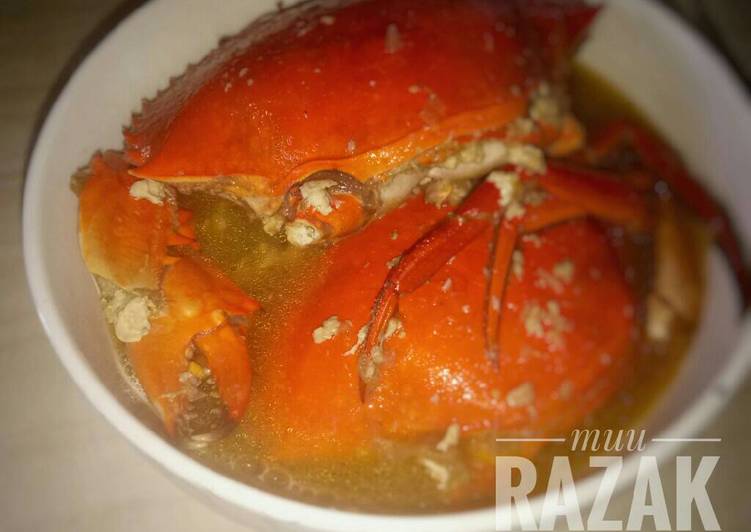 resep lengkap untuk Sop kepiting