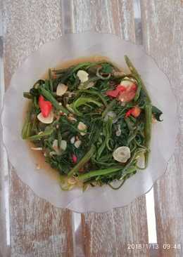 Tumis kangkung tauco