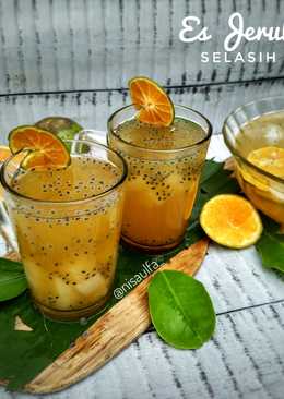 Es Jeruk Selasih #bikinramadanberkesan