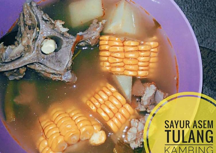 gambar untuk resep makanan Sayur asem tulang kambing