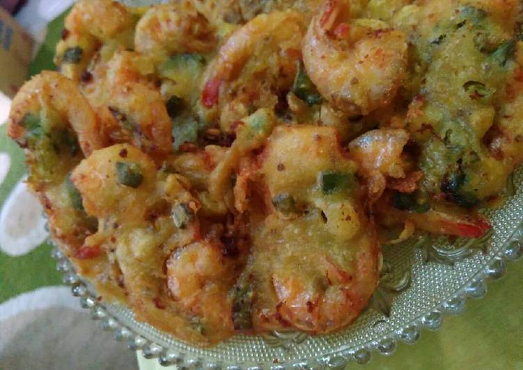 gambar untuk resep makanan Bala-bala udang