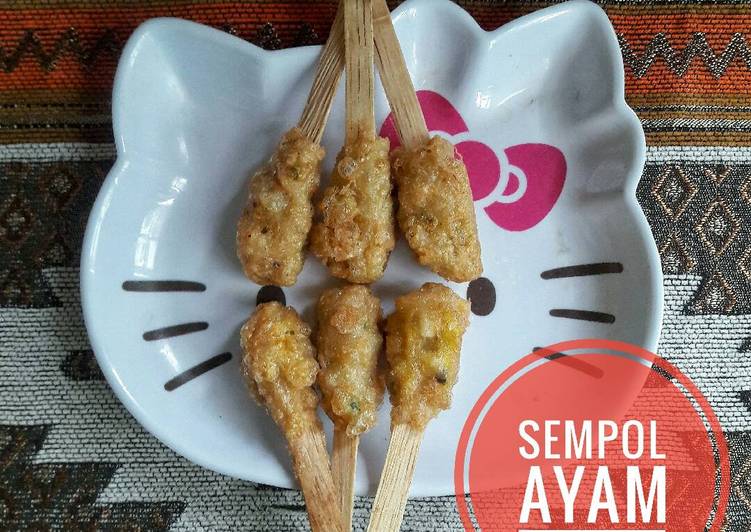 bahan dan cara membuat Sempol ayam