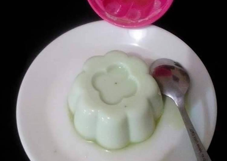 resep lengkap untuk Silky PUDING