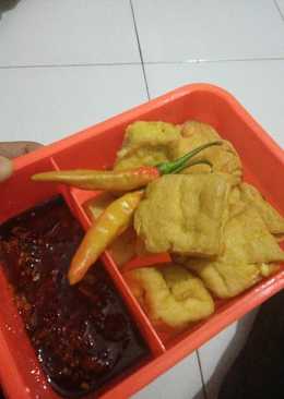 Tahu Goreng Kecap pedas