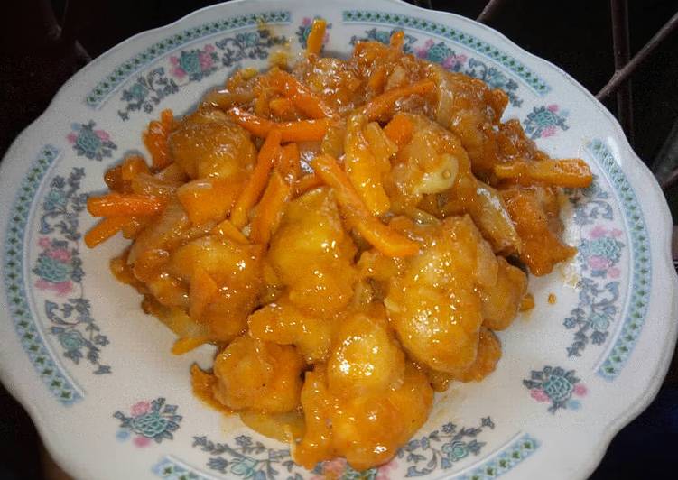 resep makanan Ayam fillet asam manis ala ummi