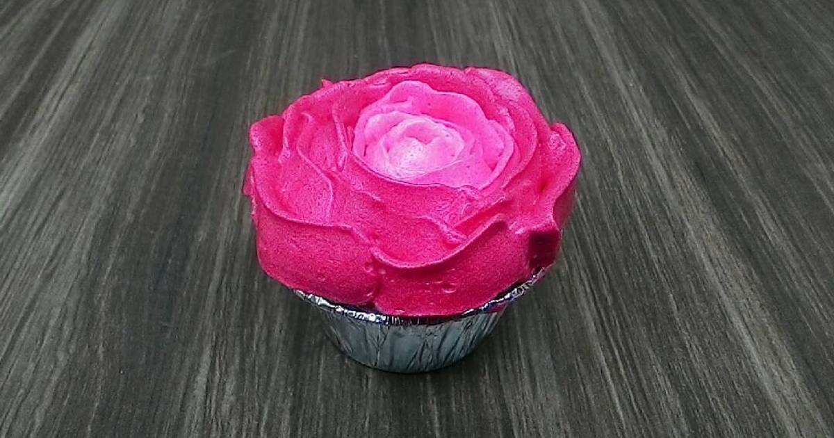 Resep Cupcake mawar