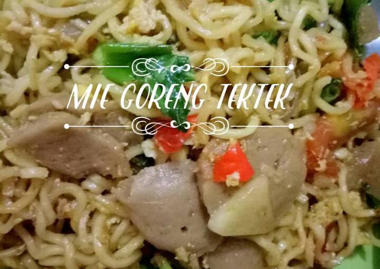 Resep Mie Goreng Tektek Oleh fie