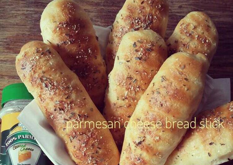 resep masakan Parmesan Cheese Bread Stick