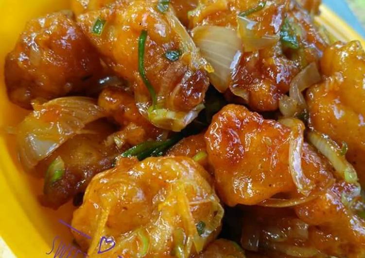 bahan dan cara membuat Ayam saus asam manis a.k.a Sweet & Sour chicken bites