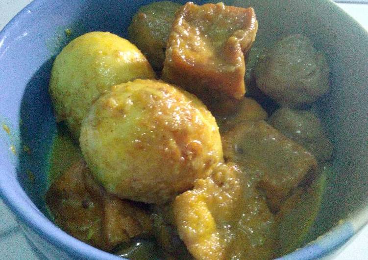  Resep  Sayur Kuning  Tahu Telur  Bakso oleh Fanny Aria Cookpad