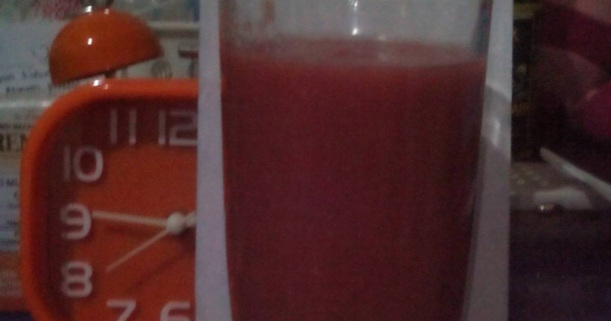 Resep Jus jambu merah