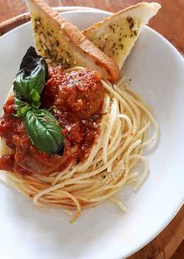 Spaghetti meatballs