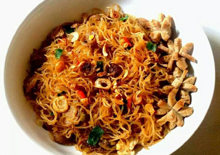 cara membuat Bijago - Bihun Jagung Goreng