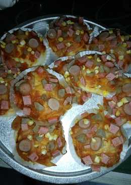 Mini cup pizza