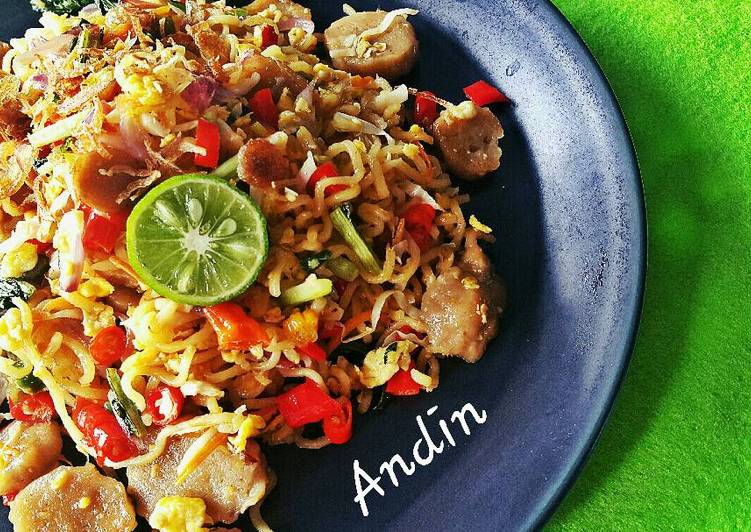 resep makanan Indomie Goreng Tek-tek Limau