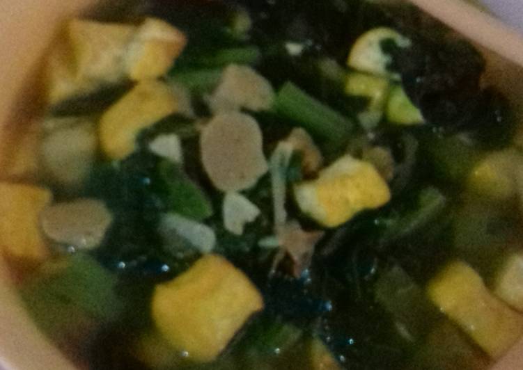 resep sayur sosin.tahu.bakso ala 