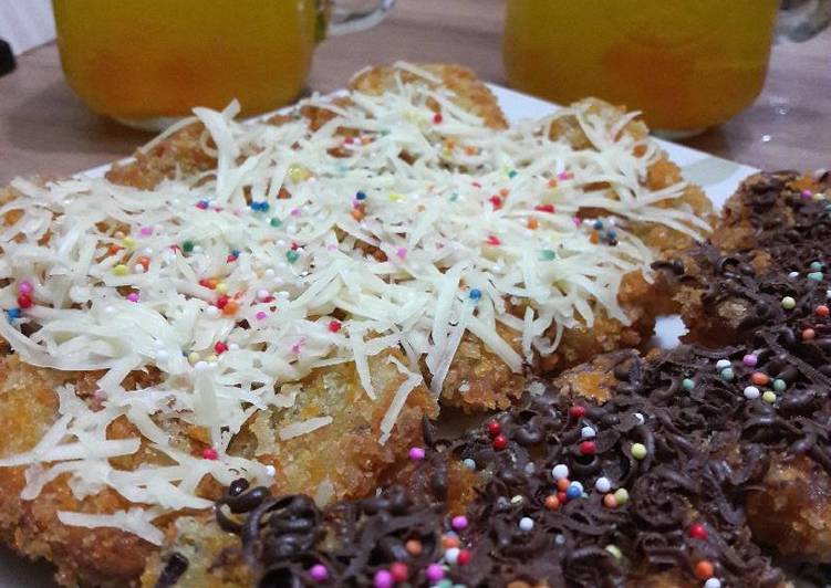 cara membuat Pisang Goreng Krispi ????