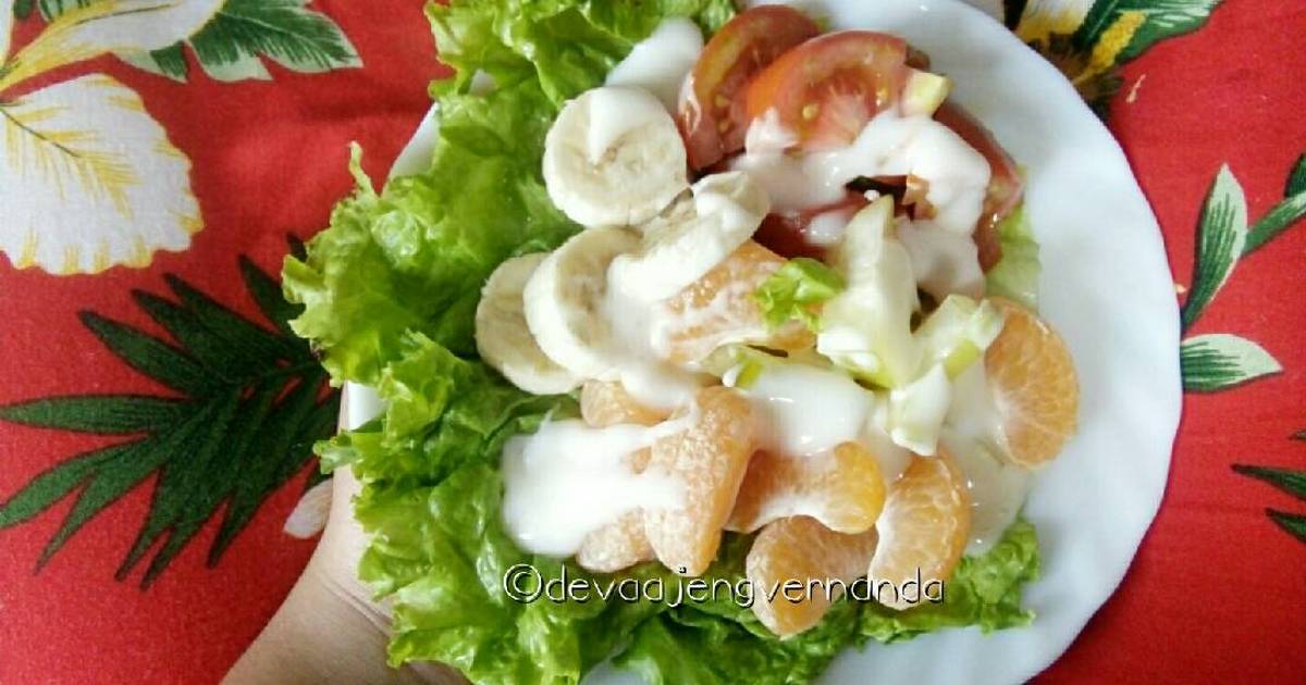 881 resep  salad  buah  enak dan  sederhana  Cookpad