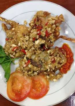 Kepiting Soka Telur Asin