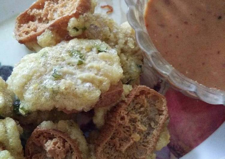 resep lengkap untuk Cireng tahu krispy