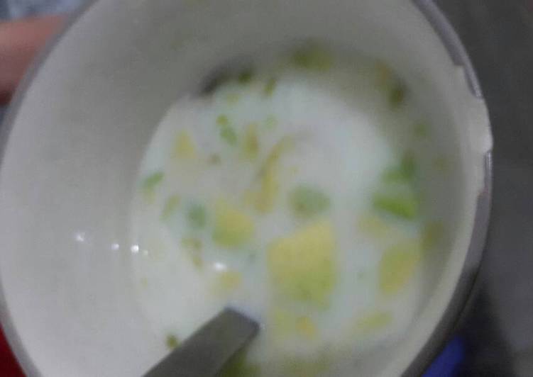 Resep Es kelapa alpukat Kiriman dari Xiao Meii