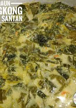 41. Daun Singkong kuah Santan ala Ndeso