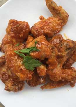 Sayap goreng ala recheese dengan kearifan lokal