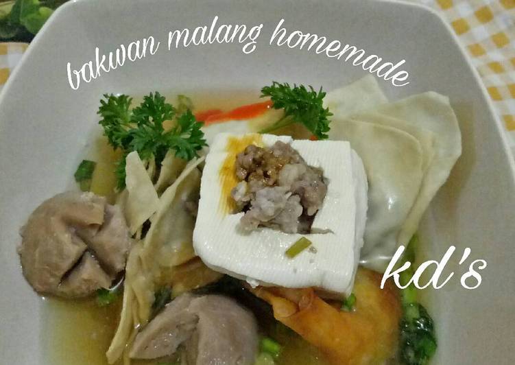 cara membuat Bakwan malang homemade