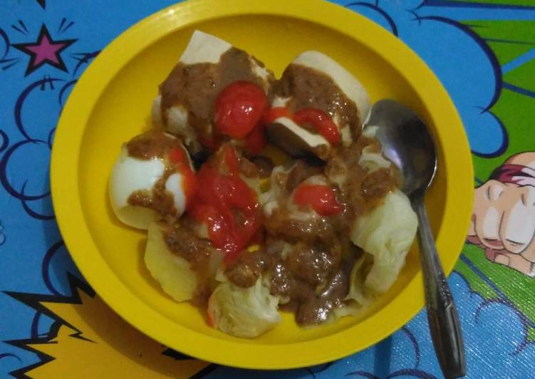 resep lengkap untuk Siomay aspal