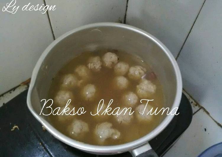 resep masakan Bakso Ikan Tuna