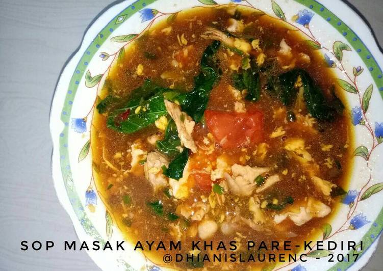  Resep Sop masak ayam kampung khas pare kediri sop merah 