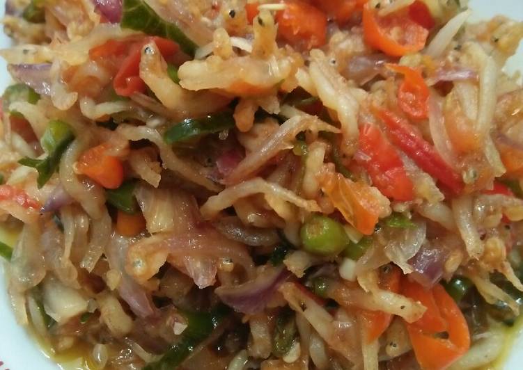 Teri medan sambel matah recipe main photo