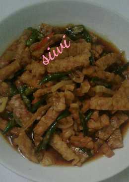 Tempe Masak Cabe Ijo