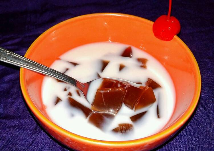 Resep Nutrijell Cincau Susu Karya Emili's Kitchen