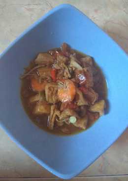 Asem asem udang tahu