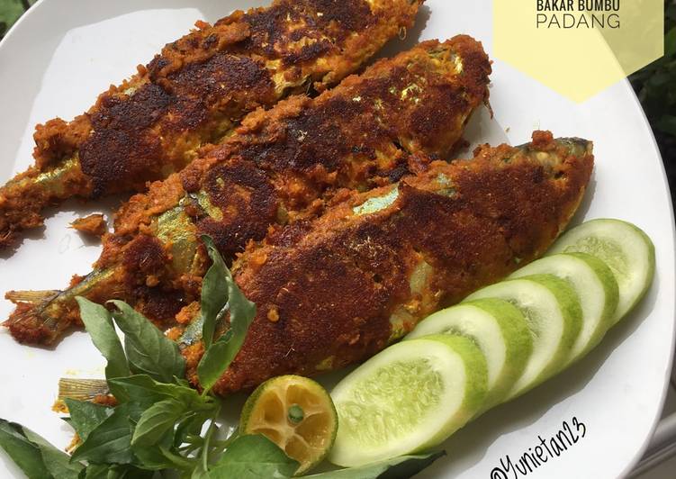 resep Ikan Kembung Bakar Bumbu Padang