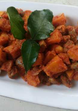 Balado kentang ati ampela #EdisiLebaran