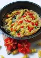 Cheese Omelet Macaroni #pr_pasta