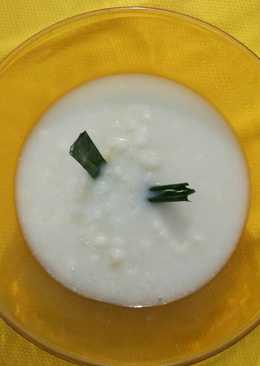 Bas'sang bubur jagung putih makasar