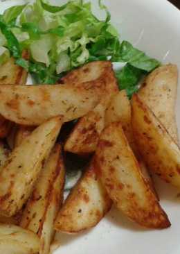 Potato Wedges No Oven (Empuk,Gurih,Brasaaa)ðŸ'