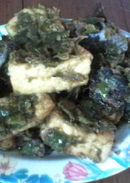 Goreng Sala (anak ikan tongkol) jo Tahu Lado Mudo Khas Padang