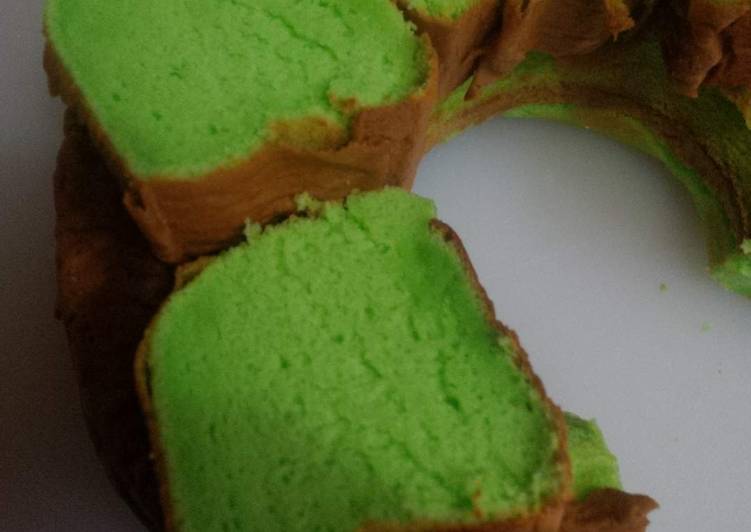 gambar untuk resep Bolu pandan soft banget